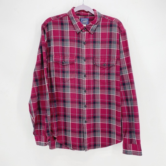 J. Crew Other - Men's J. Crew Midweight Flannel Classic Fit Shirt